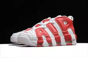 nike air uptempo france 414962-100 white gym red